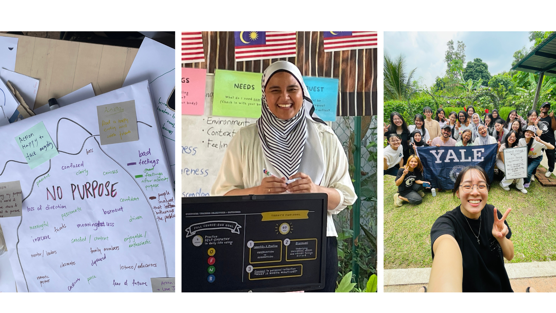 Rumah Empati as guest trainers at the 'Yale Life Worth Living' retreat programme (Aug 2025)